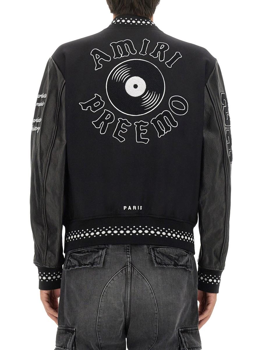 AMIRI GIACCA DJ PREMIER VARSITY IN LANA