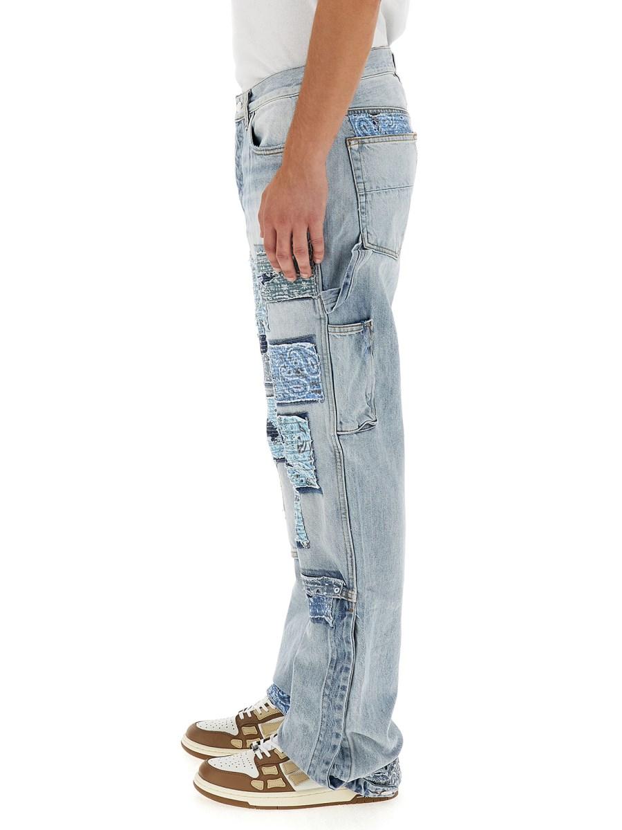 AMIRI JEANS CARPENTER IN DENIM DI COTONE