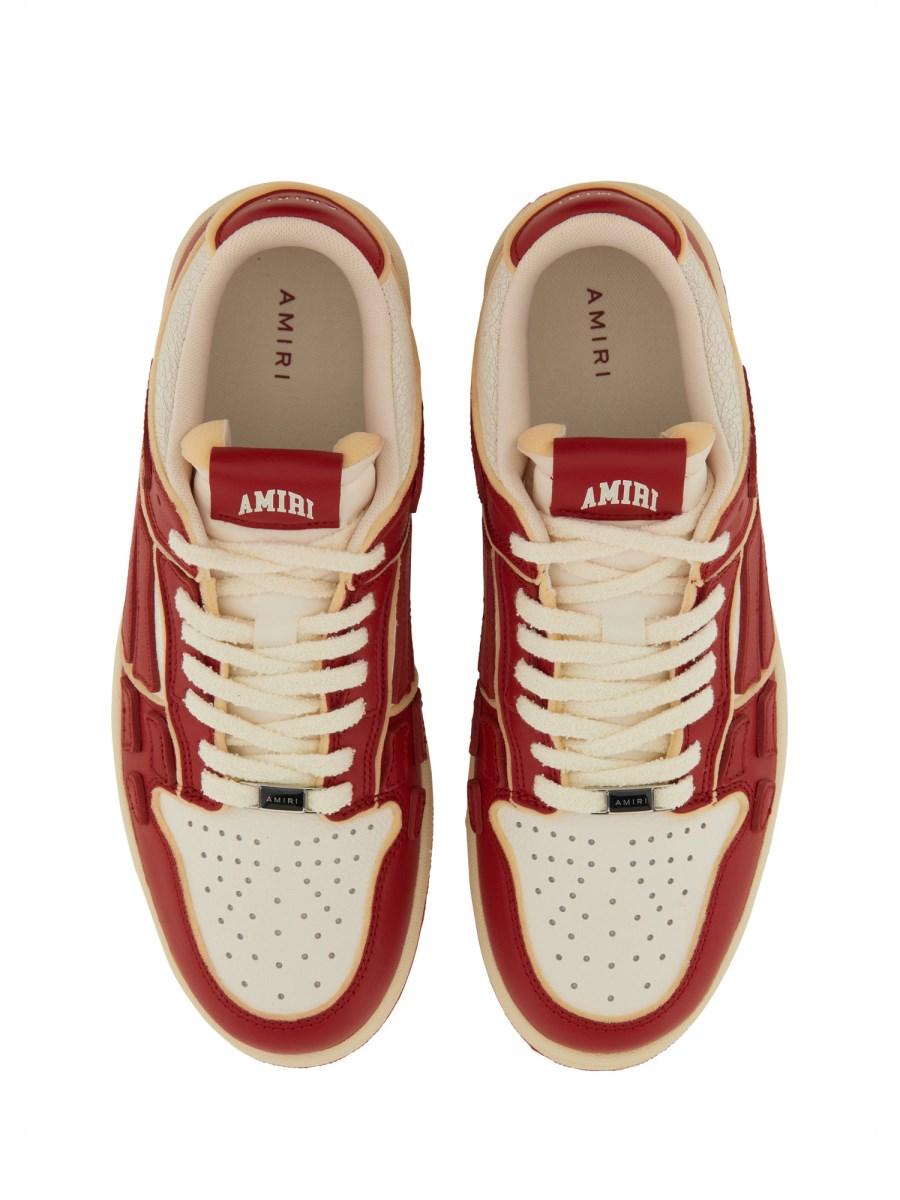 AMIRI SNEAKER COLLEGIATE SKEL IN PELLE