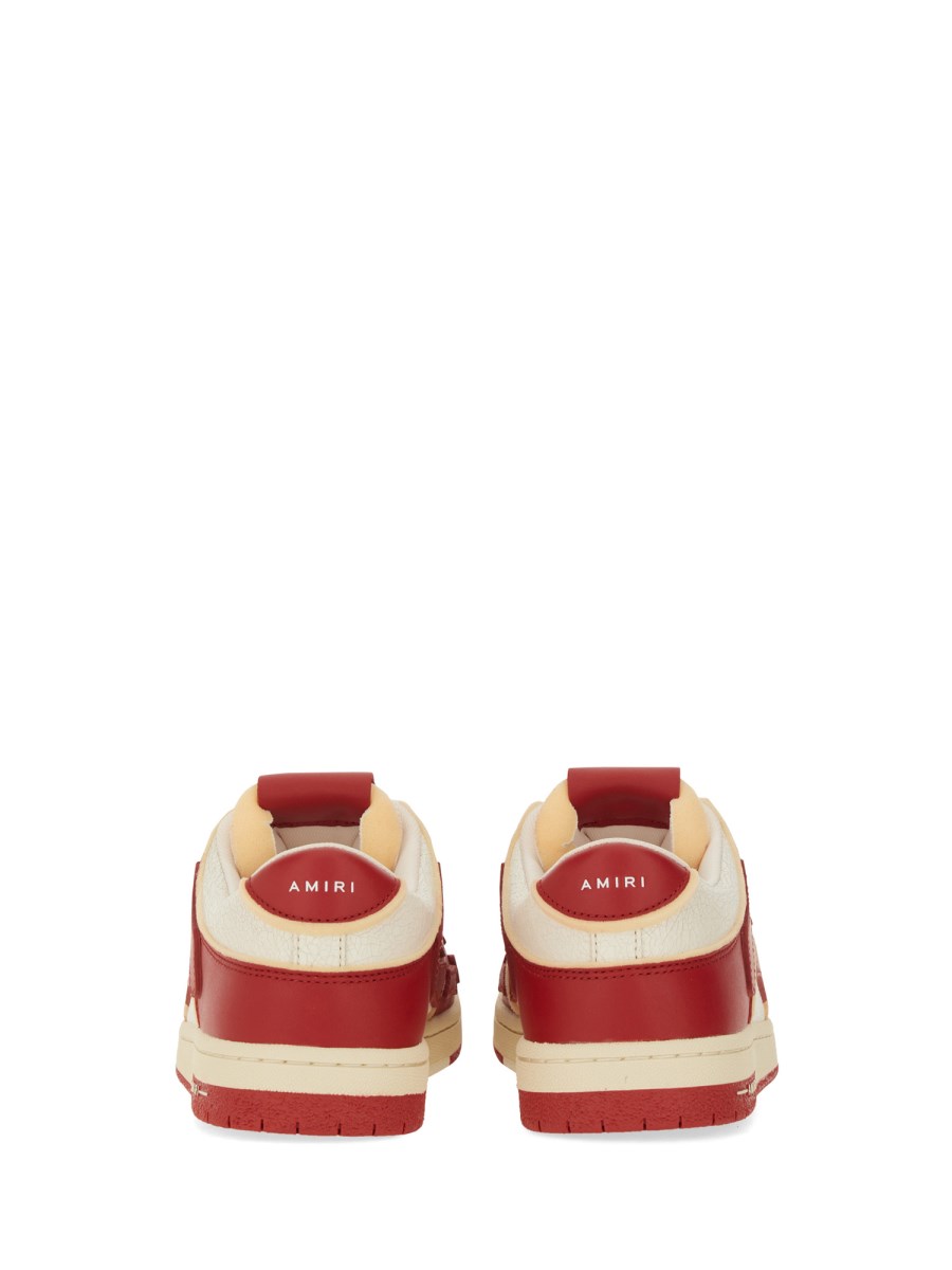 AMIRI SNEAKER COLLEGIATE SKEL IN PELLE