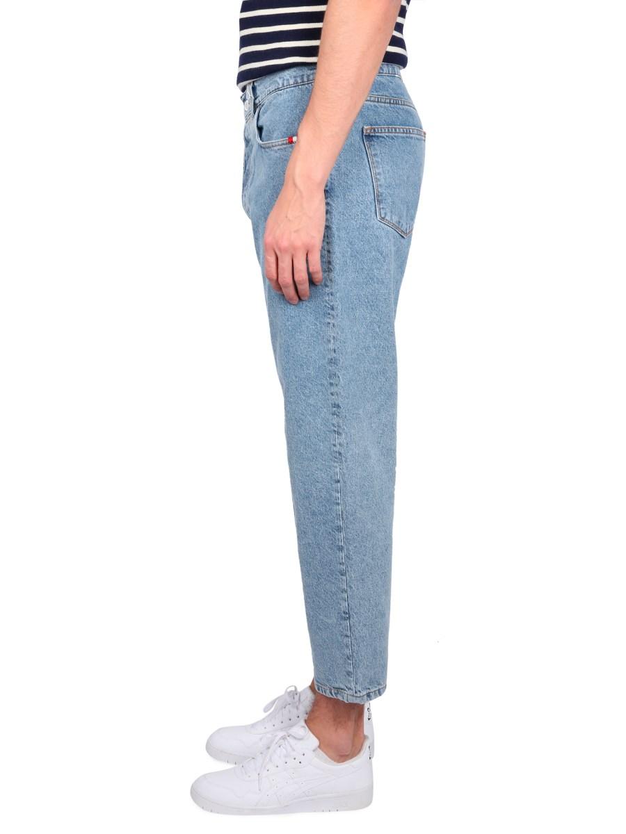 AMISH JEANS JEREMIAH IN DENIM DI COTONE