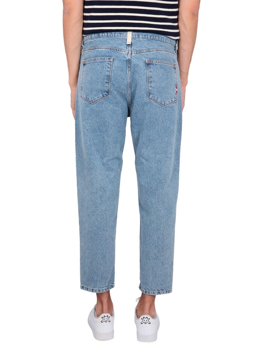 AMISH JEANS JEREMIAH IN DENIM DI COTONE