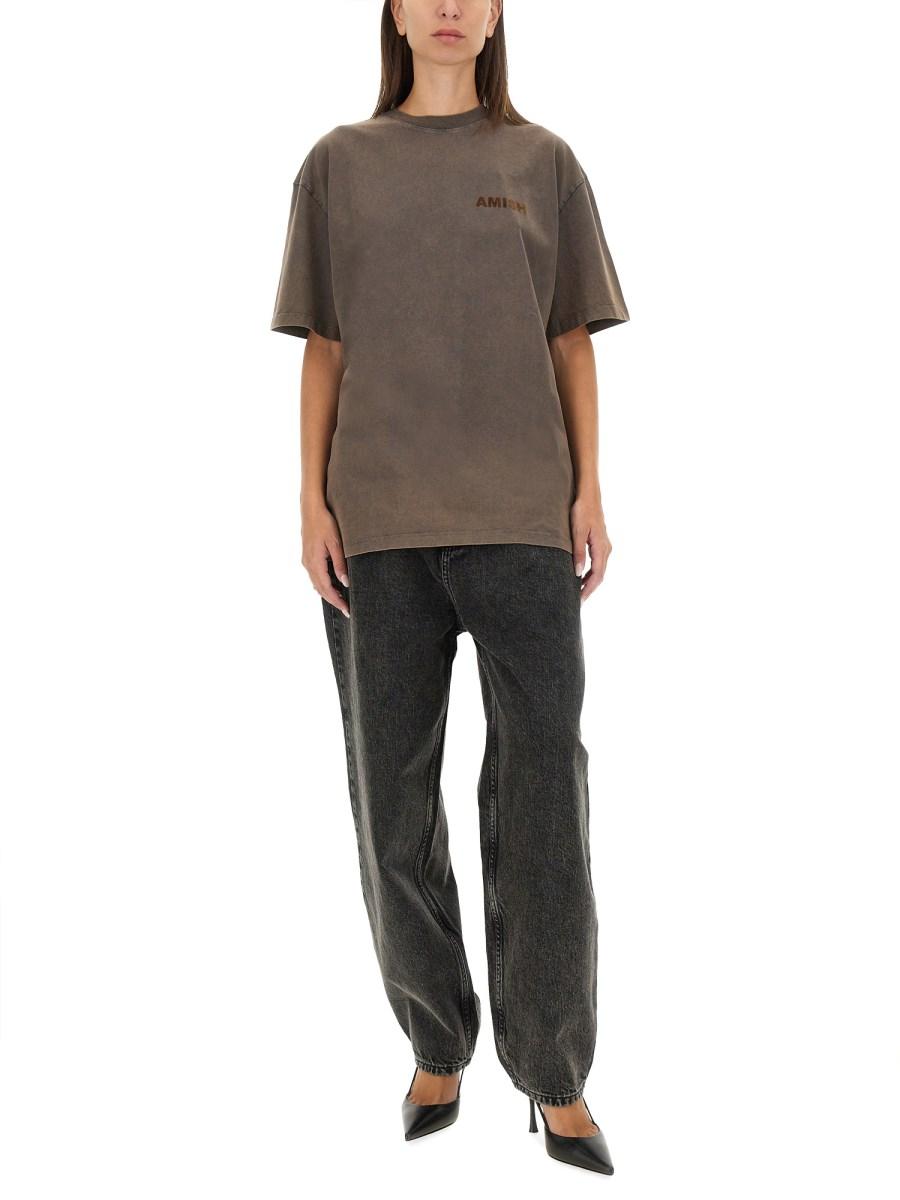 AMISH T-SHIRT CON LOGO