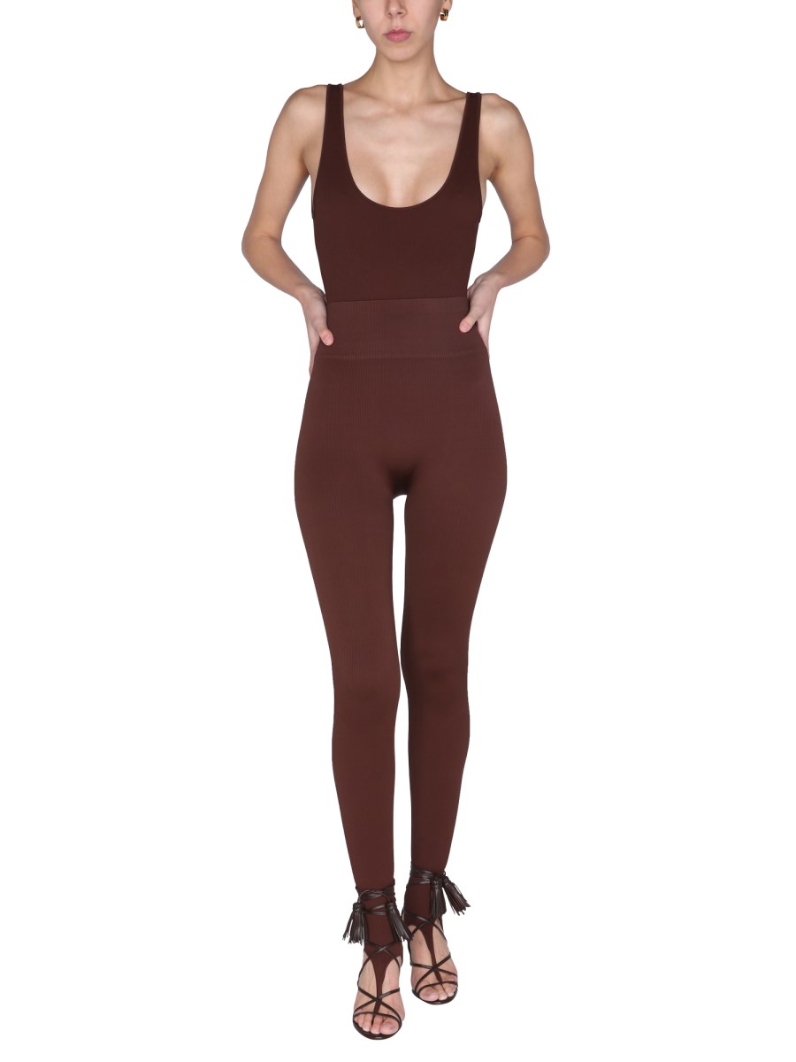 ANDREADAMO LEGGINGS IN JERSEY A COSTINE
