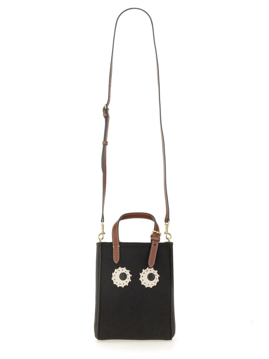 ANYA HINDMARCH BORSA "EYES" SMALL CON TRACOLLA