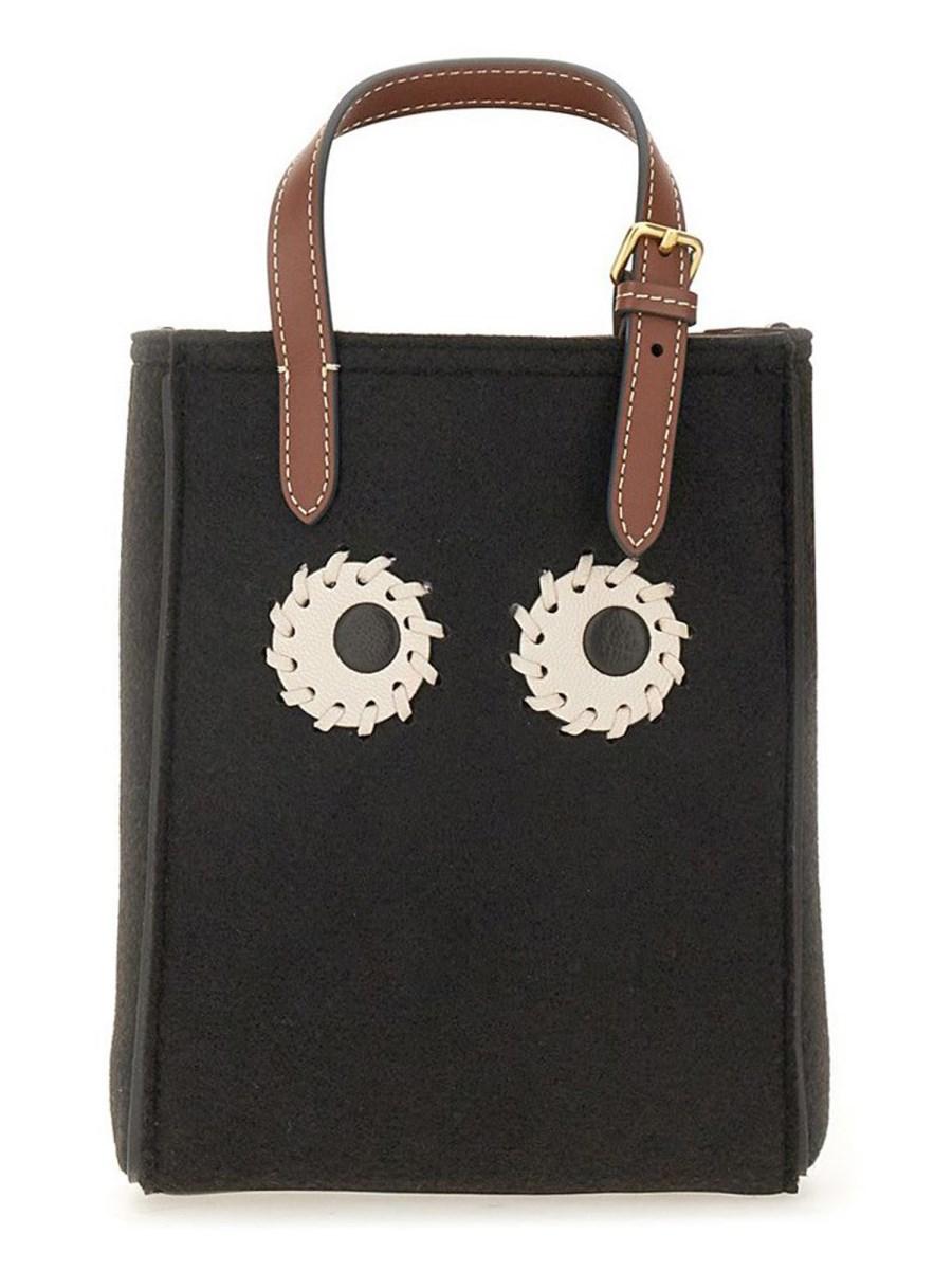 ANYA HINDMARCH BORSA "EYES" SMALL CON TRACOLLA