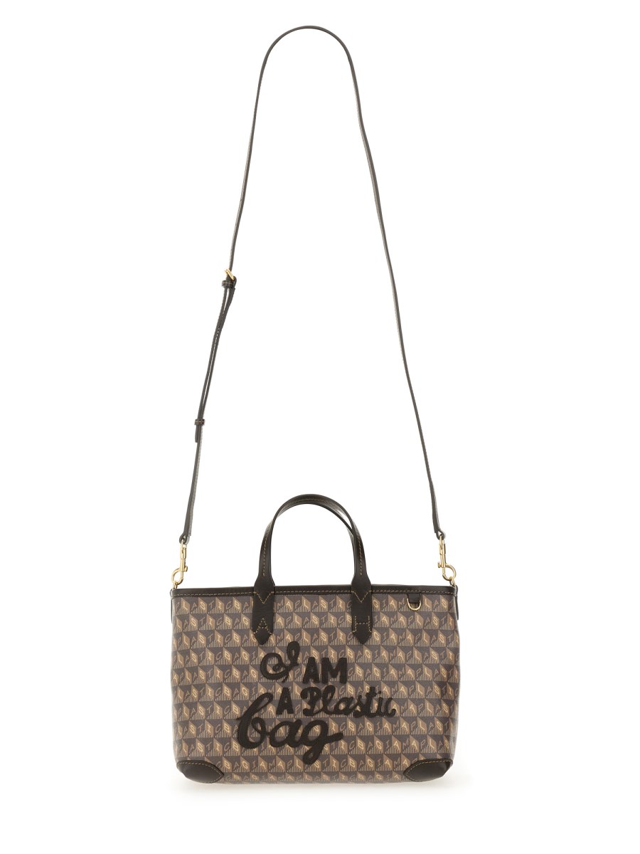 ANYA HINDMARCH BORSA TOTE I AM A PLASTIC BAG XS