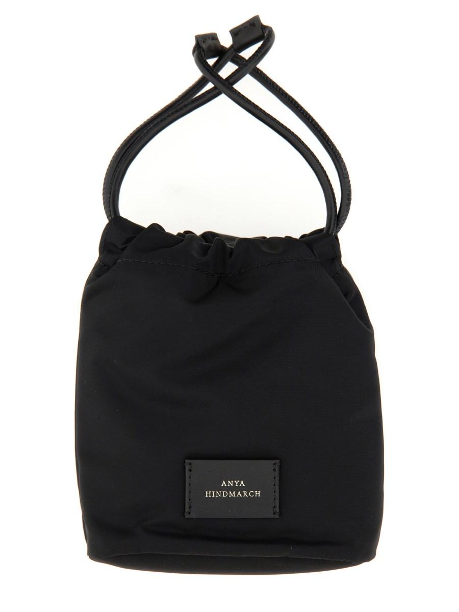 ANYA HINDMARCH POUCH EYES IN ECONYL