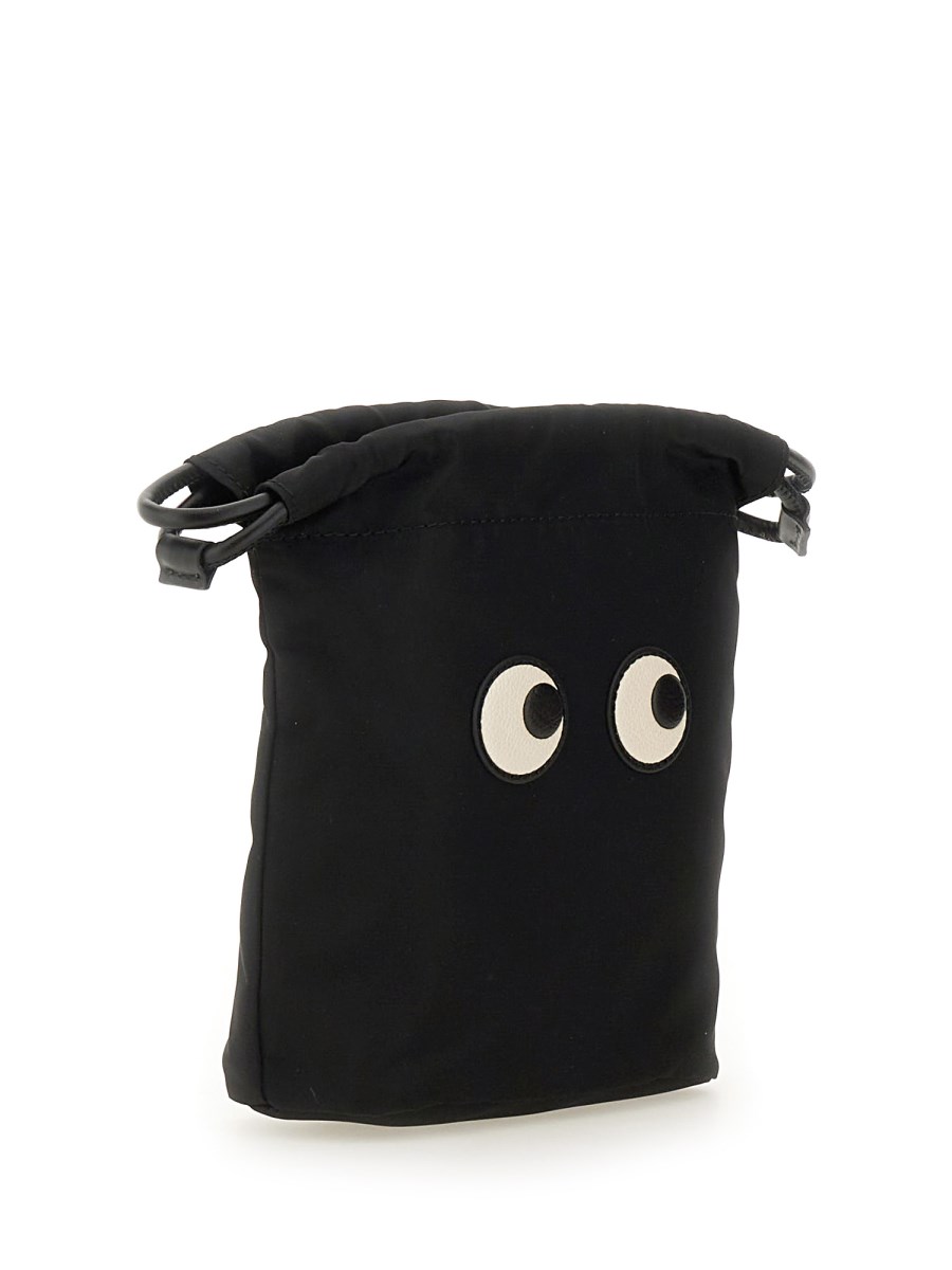 ANYA HINDMARCH POUCH EYES IN ECONYL