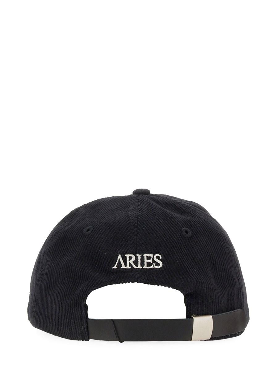 ARIES CAPPELLO DA BASEBALL IN COTONE CON LOGO