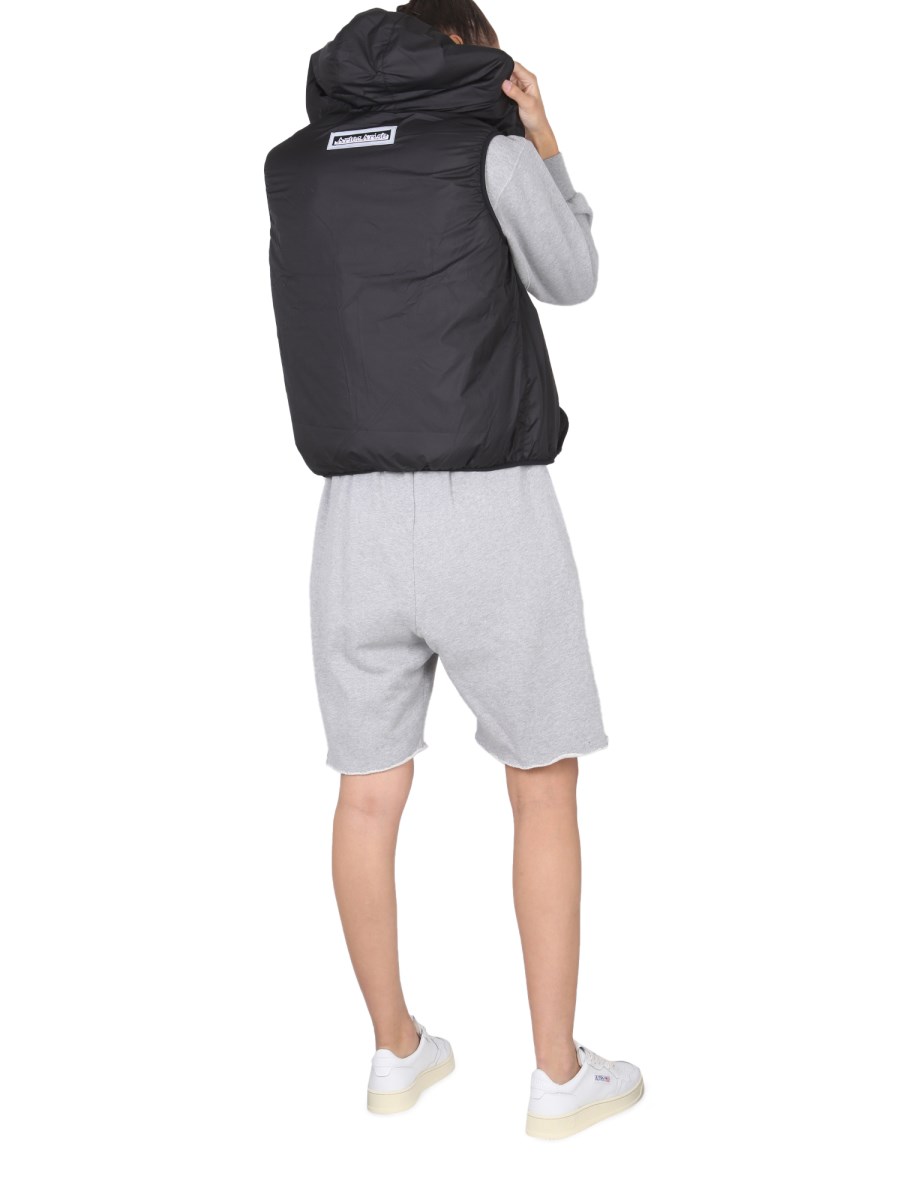 ARIES GILET IN PILE FLEUR