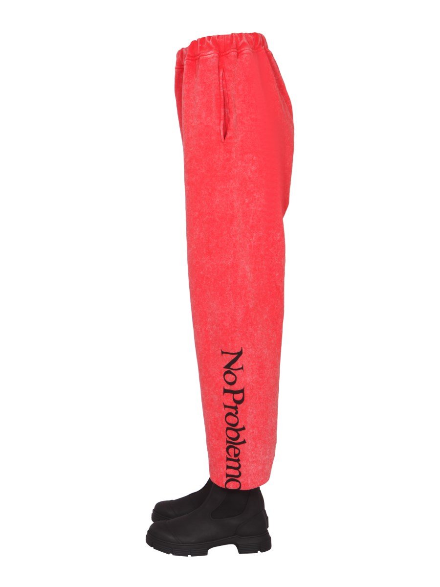 ARIES PANTALONE JOGGING NO PROBLEMO IN COTONE