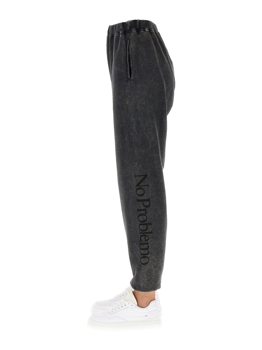 ARIES PANTALONE JOGGING NO PROBLEMO IN COTONE