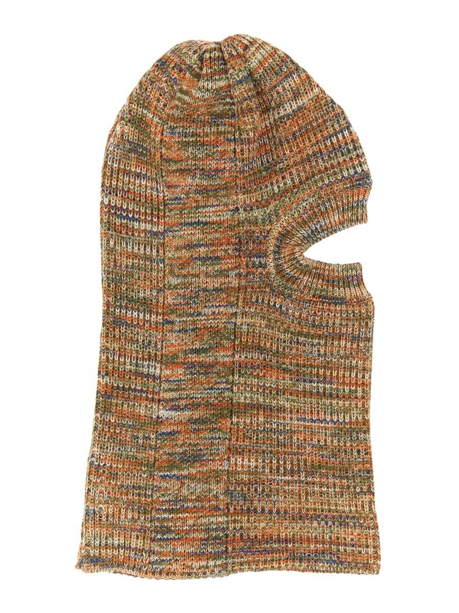 ARIES PASSAMONTAGNA IN COTONE CON LOGO