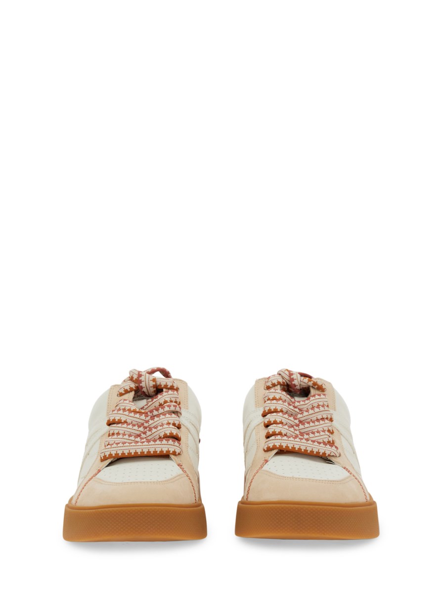 ASH SNEAKER IN PELLE CON LOGO