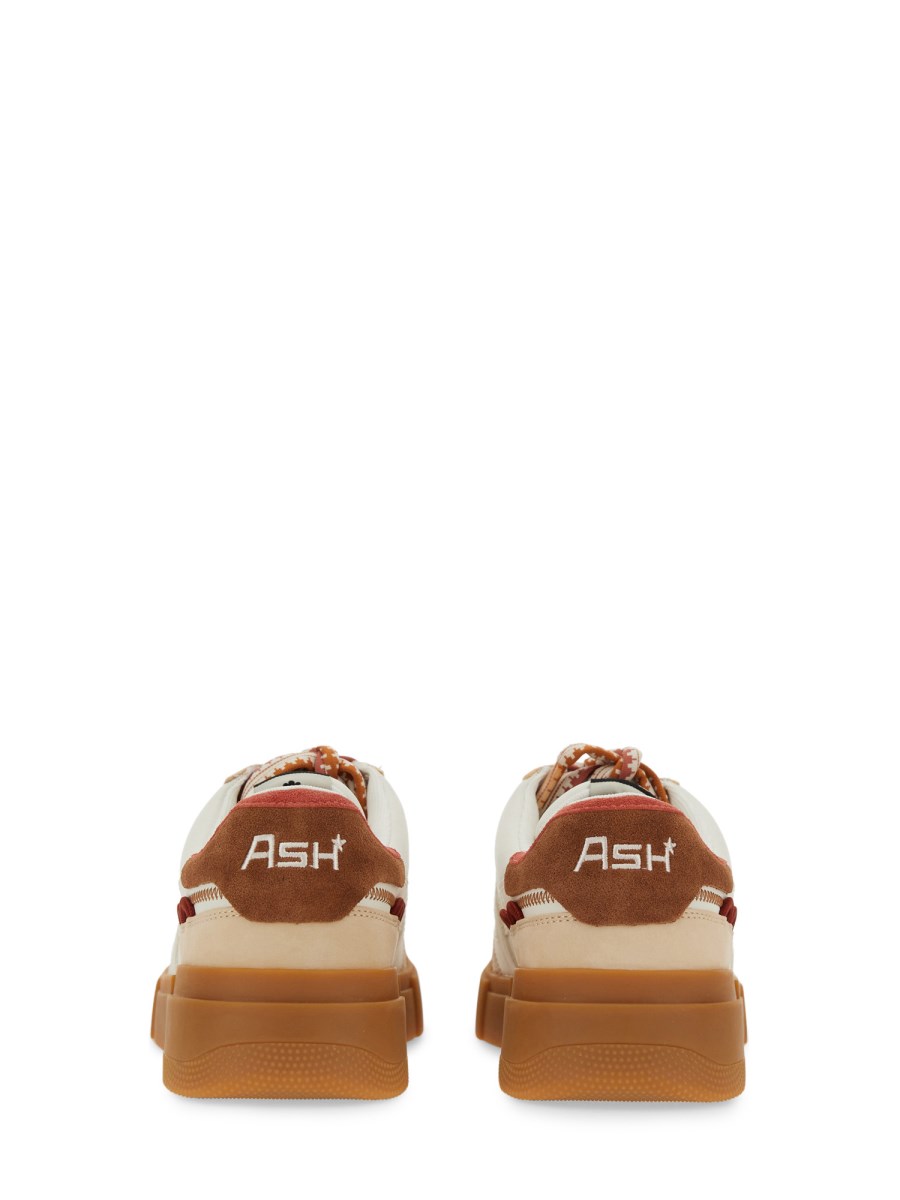 ASH SNEAKER IN PELLE CON LOGO
