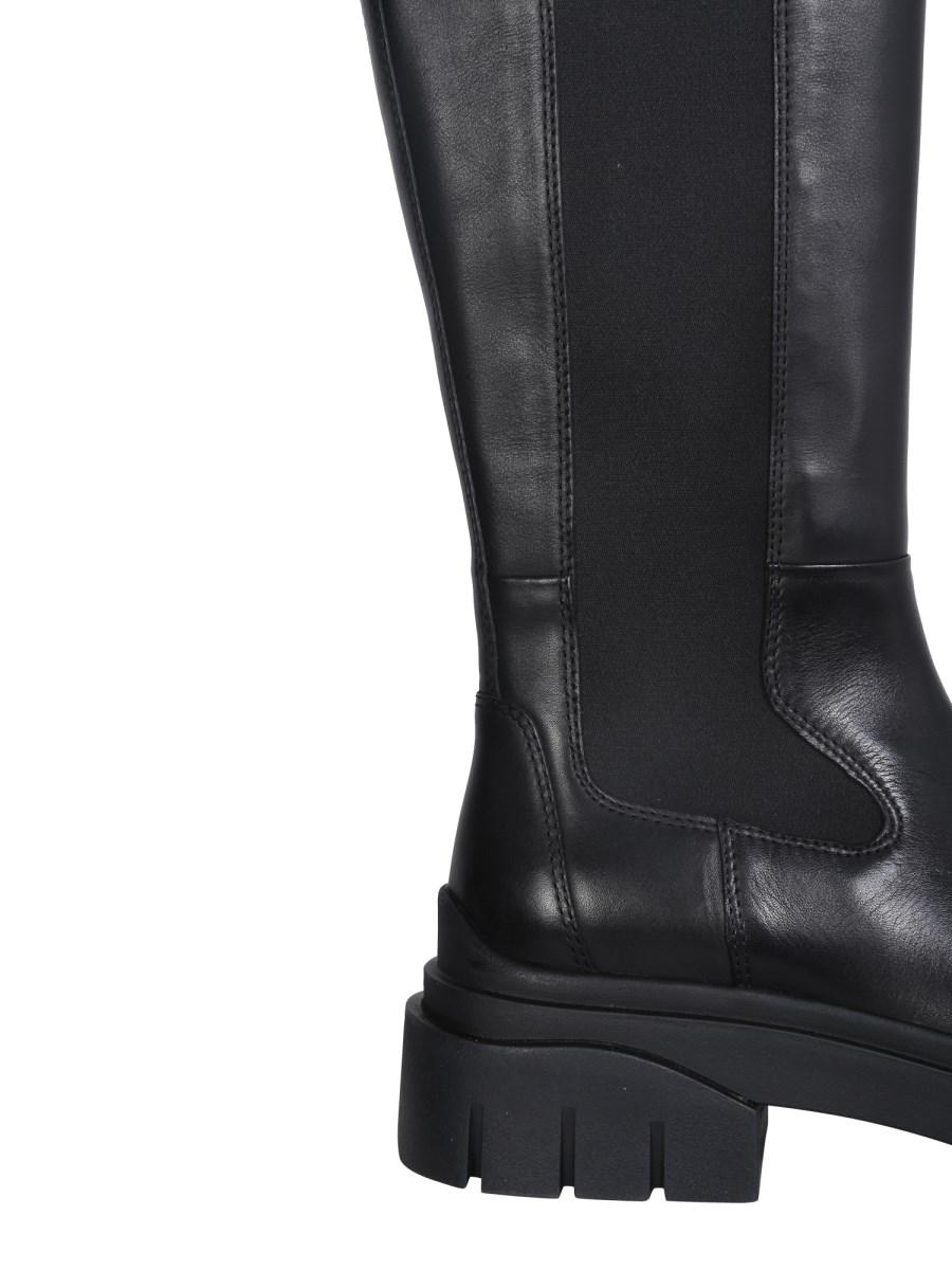 ASH STIVALE STONE IN PELLE
