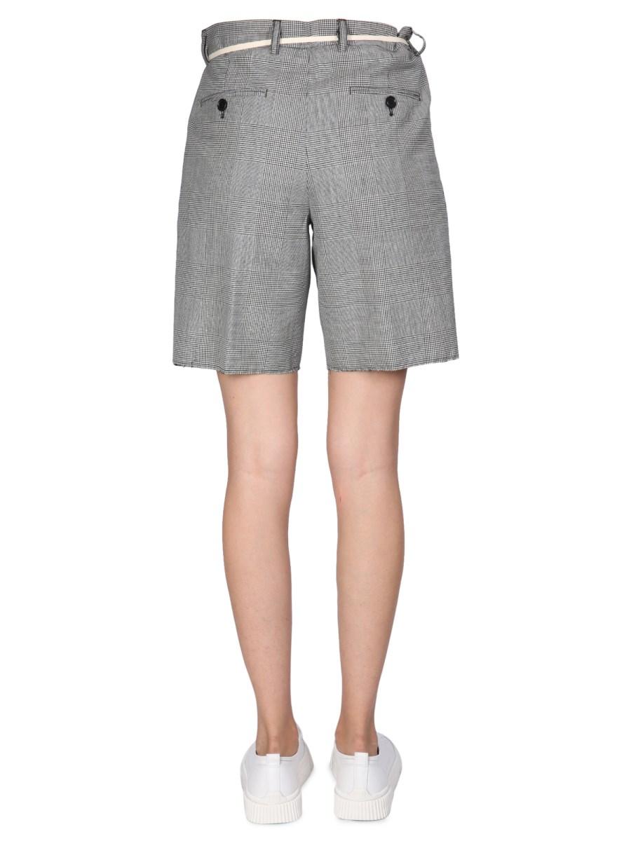 ASPESI BERMUDA IN FLANELLA STRETCH