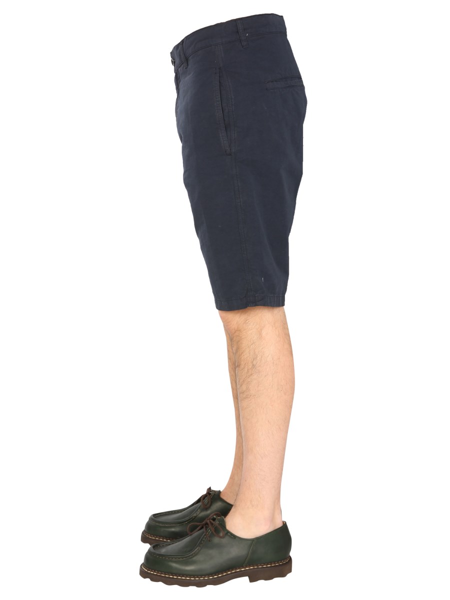 ASPESI BERMUDA REGULAR FIT IN MISTO LINO E COTONE