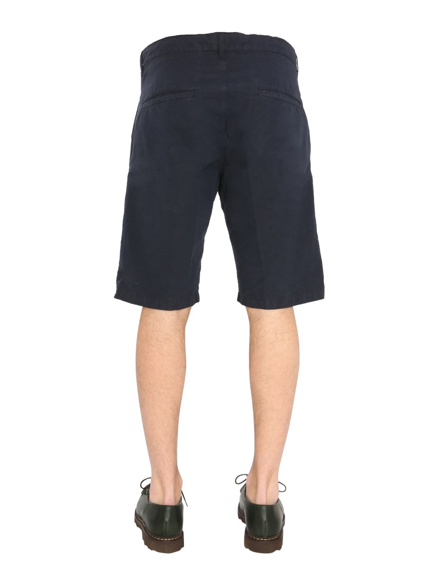 ASPESI BERMUDA REGULAR FIT IN MISTO LINO E COTONE