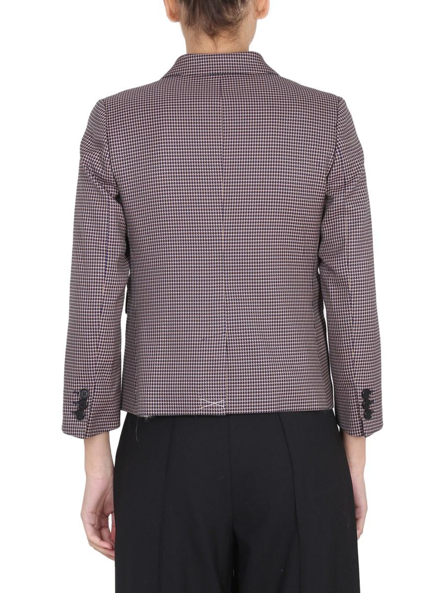 ASPESI BLAZER MONOPETTO IN VISCOSA