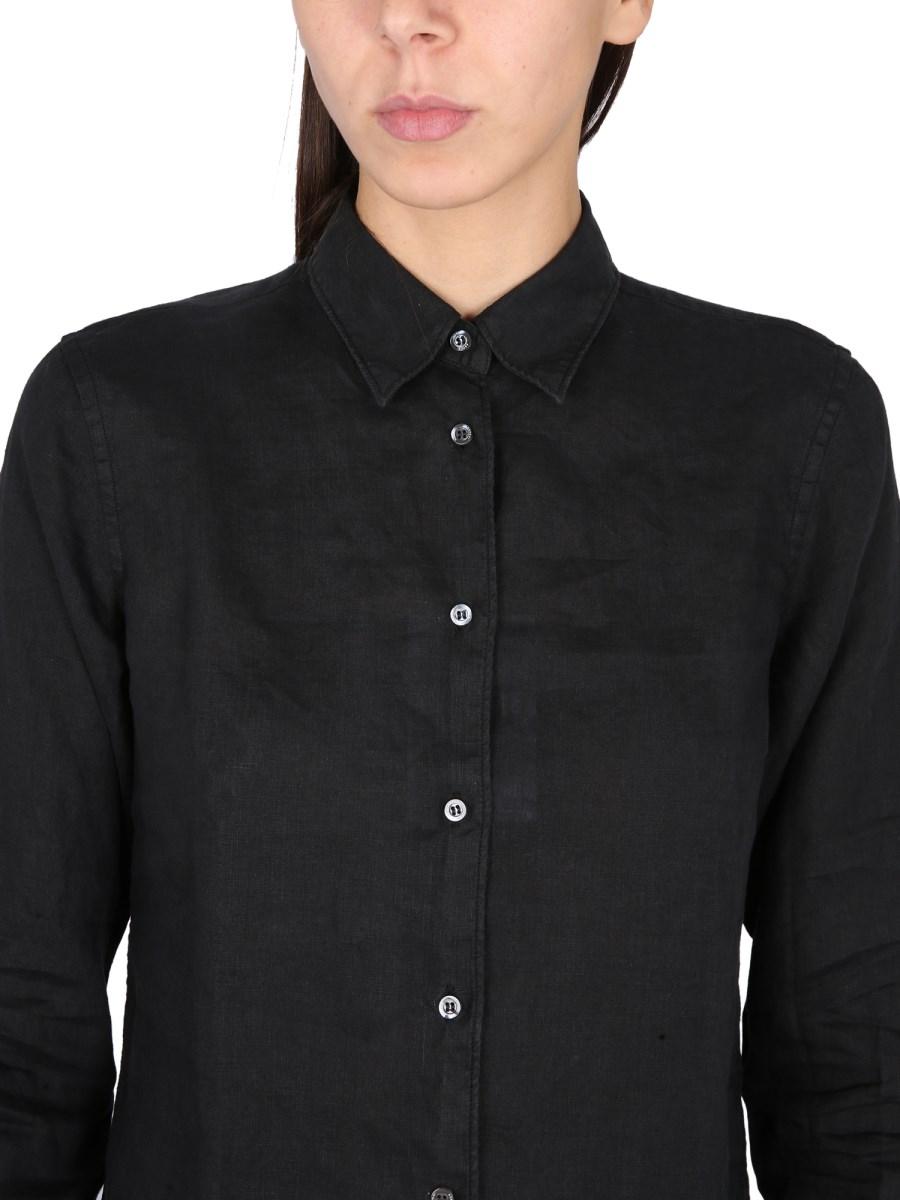 ASPESI CAMICIA CLASSICA IN POPELINE DI COTONE