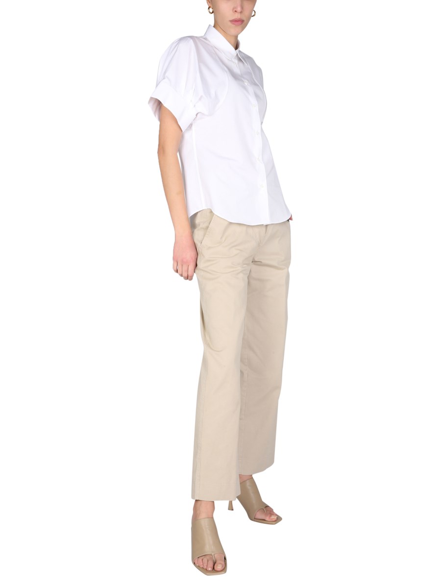 ASPESI PANTALONE STRAIGHT LEG IN COTONE