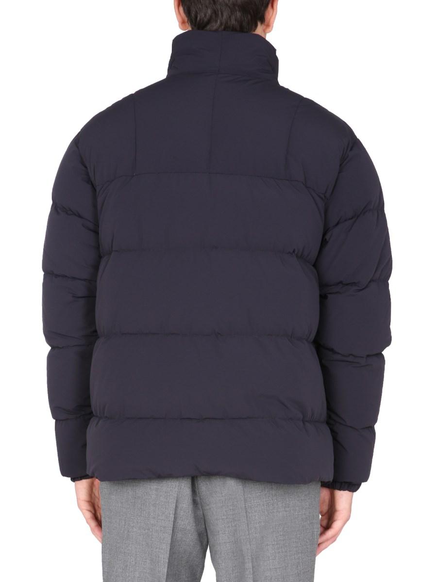 ASPESI PIUMINO IN MISTO NYLON A COLLO ALTO