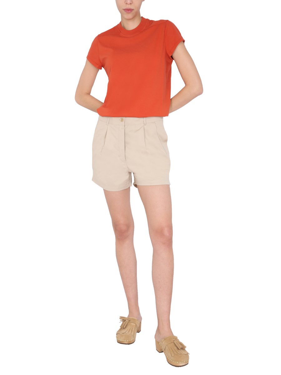 ASPESI SHORTS IN POPELINE DI COTONE