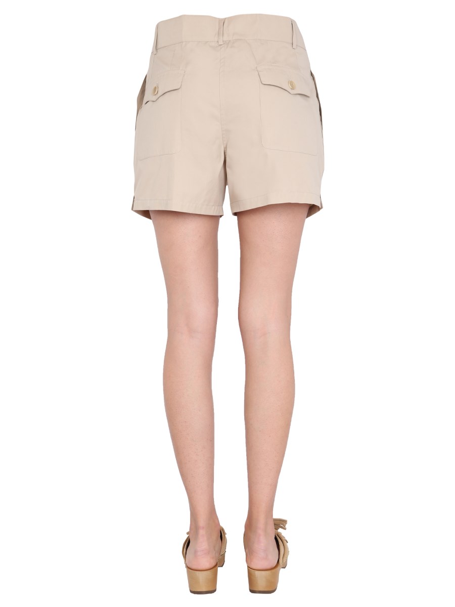ASPESI SHORTS IN POPELINE DI COTONE