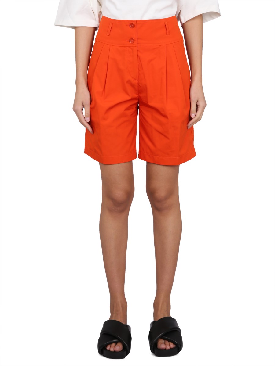 ASPESI SHORTS IN POPELINE DI COTONE