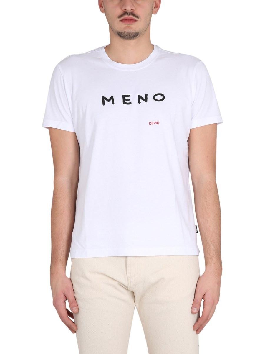 ASPESI T-SHIRT IN JERSEY DI COTONE CON STAMPA LOGO