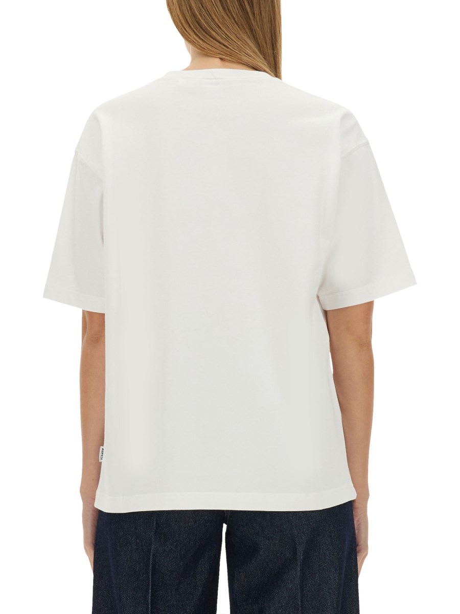 ASPESI T-SHIRT "NO WORDS" IN JERSEY DI COTONE