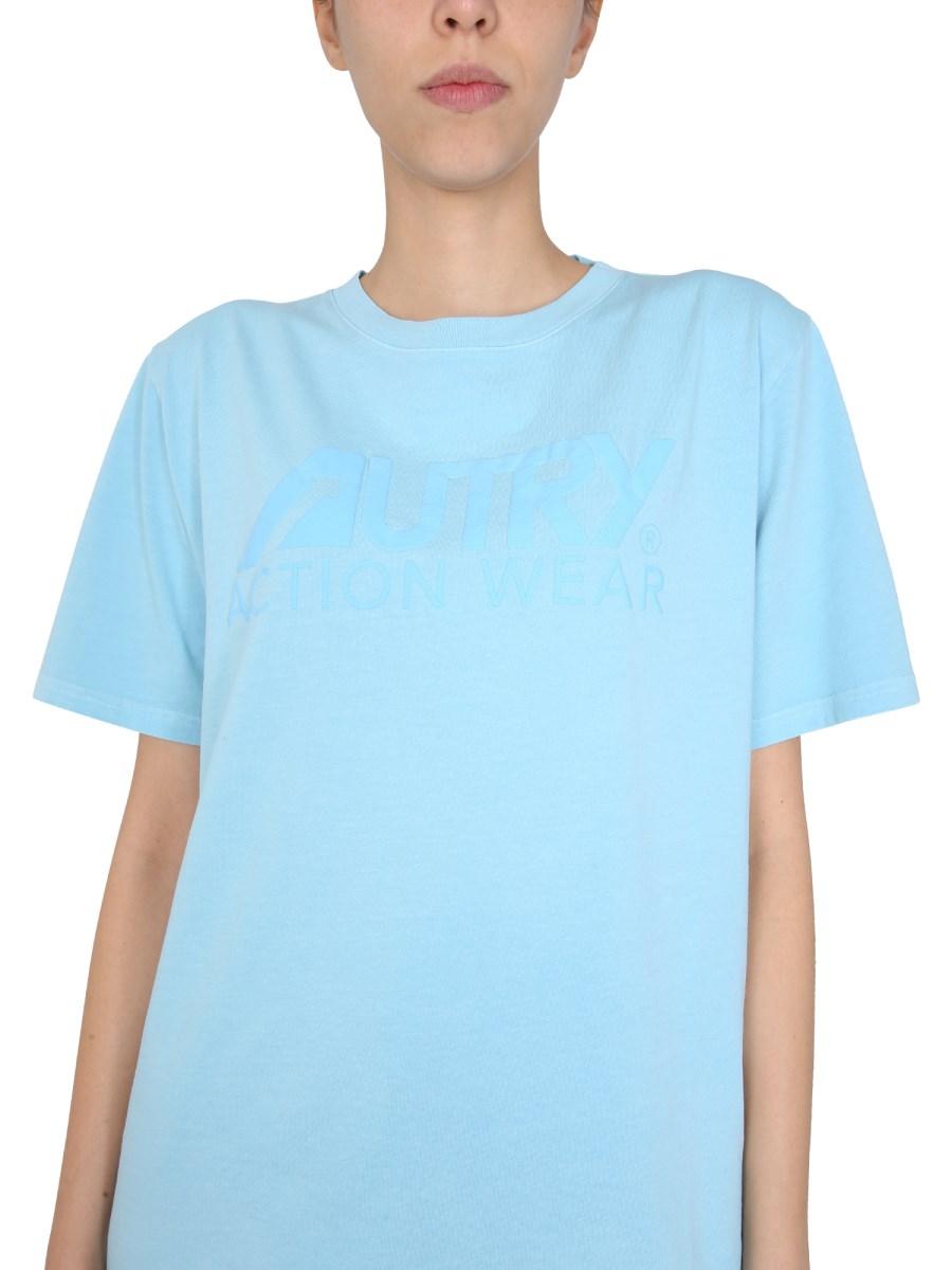 AUTRY T-SHIRT SUNBURNT IN COTONE
