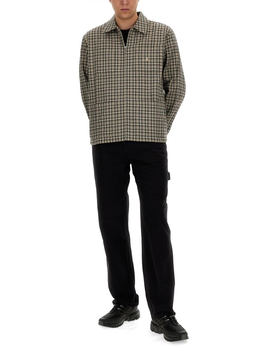 AWAKE NY GIACCA CAMICIA CON ZIP