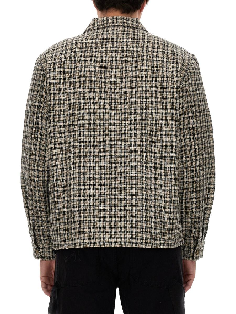 AWAKE NY GIACCA CAMICIA CON ZIP