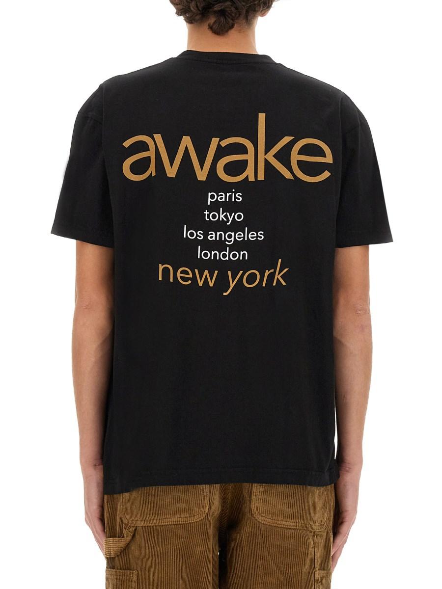 AWAKE NY T-SHIRT CON LOGO