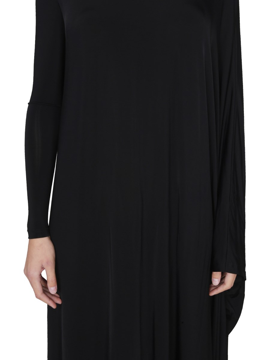 BALENCIAGA ABITO MINIMAL MAXI IN JERSEY DI NYLON