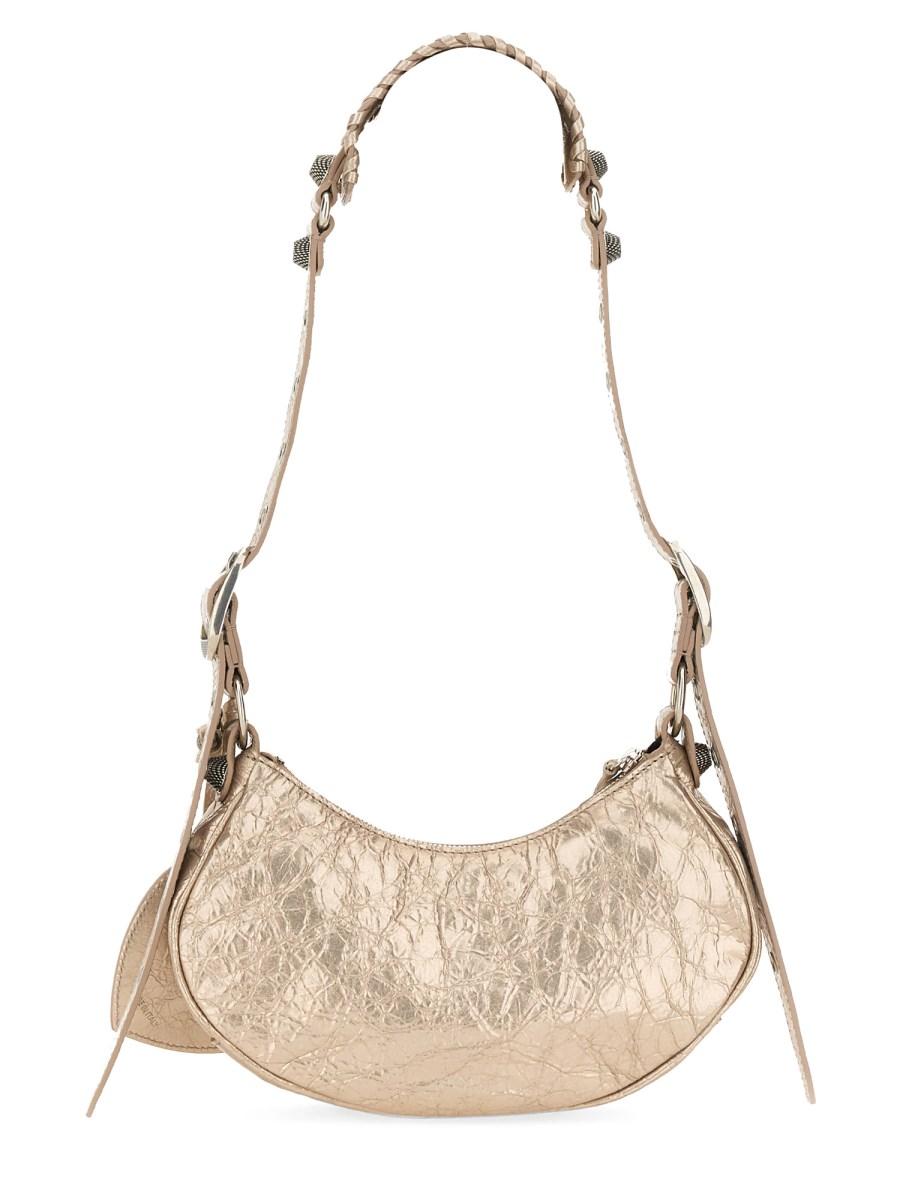BALENCIAGA BORSA A TRACOLLA "LE CAGOLE XS" IN PELLE