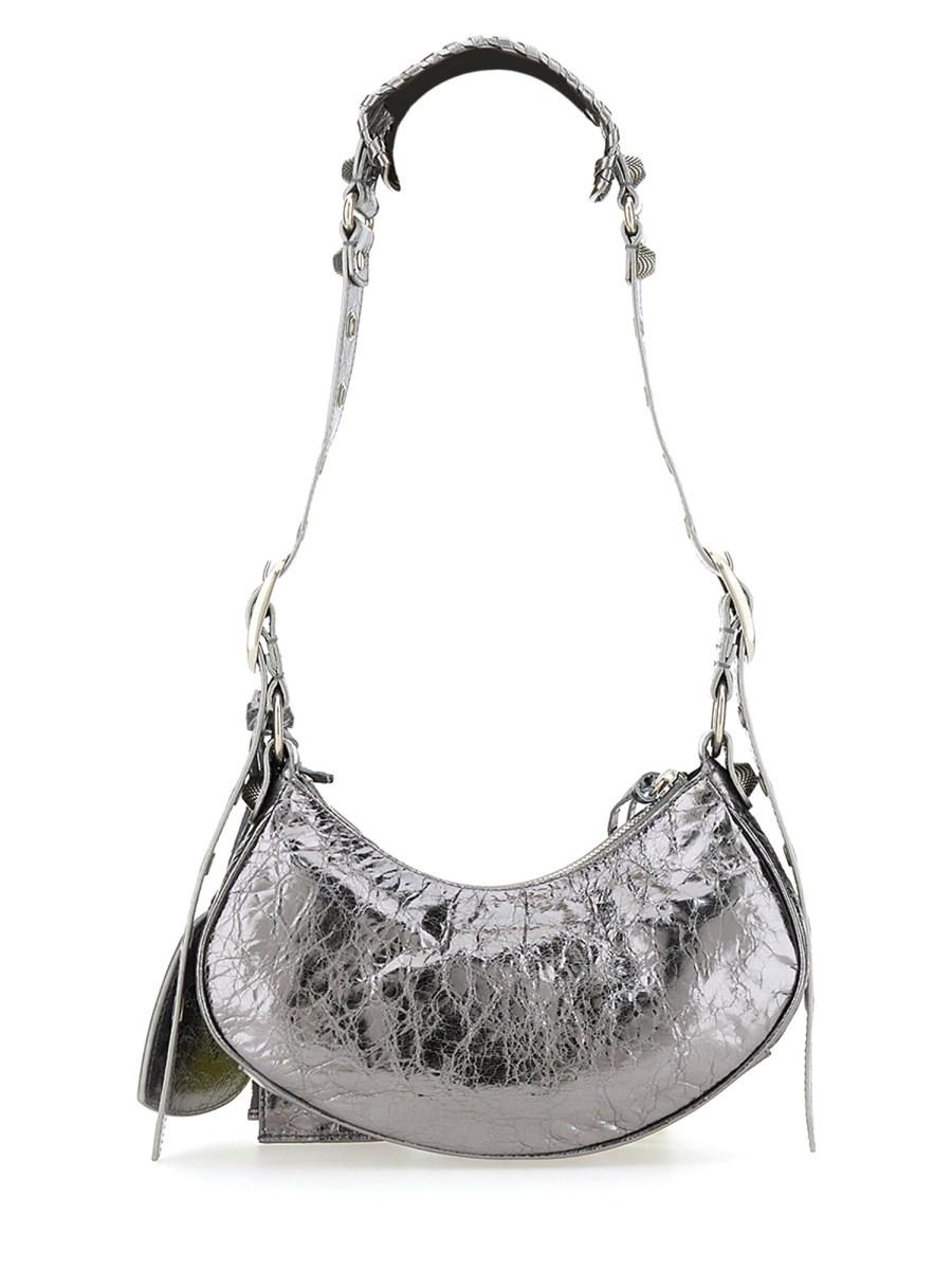 BALENCIAGA BORSA A TRACOLLA "LE CAGOLE XS" IN PELLE