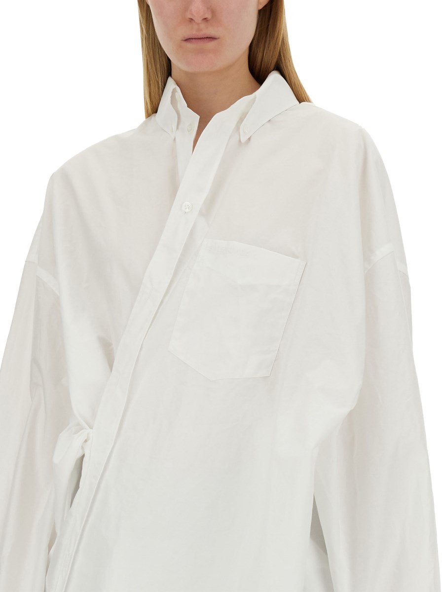 BALENCIAGA CAMICIA WRAP LARGE FIT