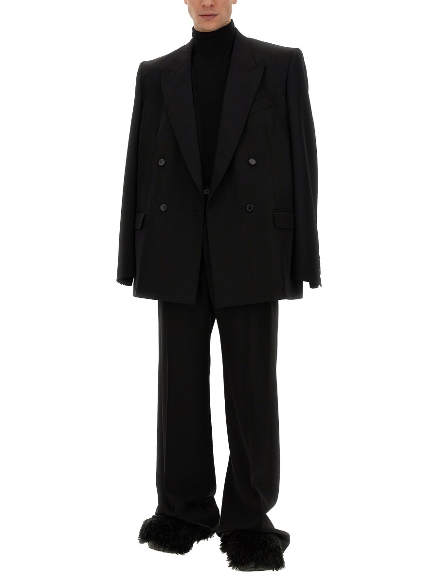 BALENCIAGA GIACCA REGULAR FIT IN LANA