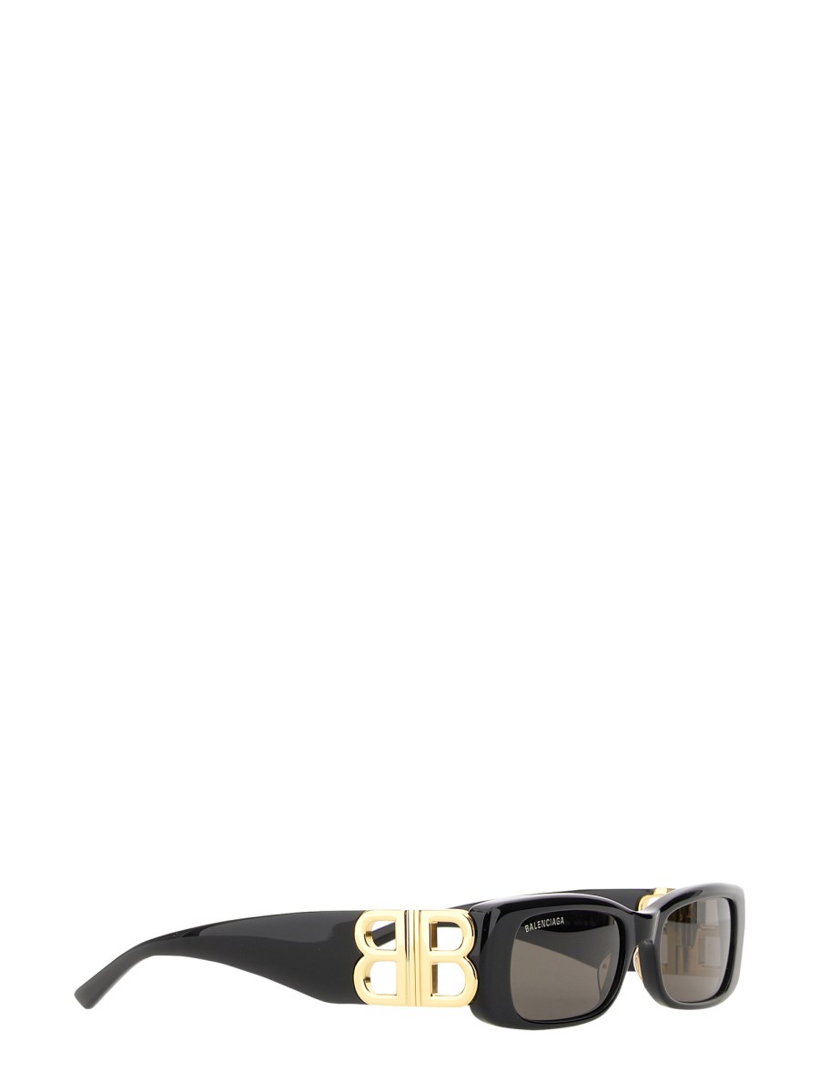 BALENCIAGA OCCHIALE DA SOLE DYNASTY RECTANGLE