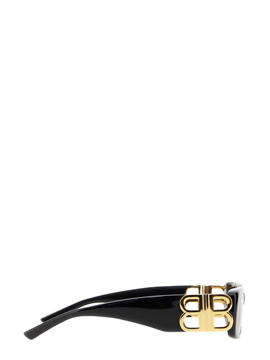 BALENCIAGA OCCHIALE DA SOLE DYNASTY RECTANGLE
