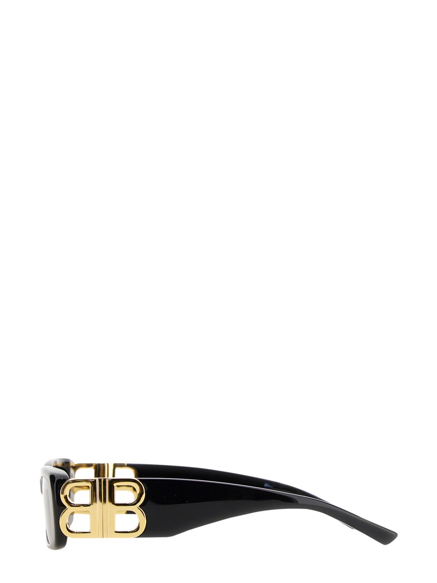 BALENCIAGA OCCHIALE DA SOLE DYNASTY RECTANGLE