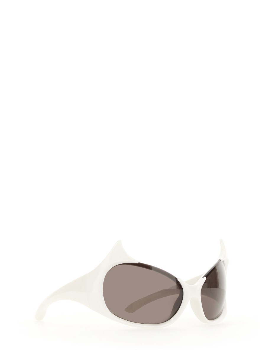 BALENCIAGA OCCHIALE DA SOLE GOTHAM CAT IN NYLON