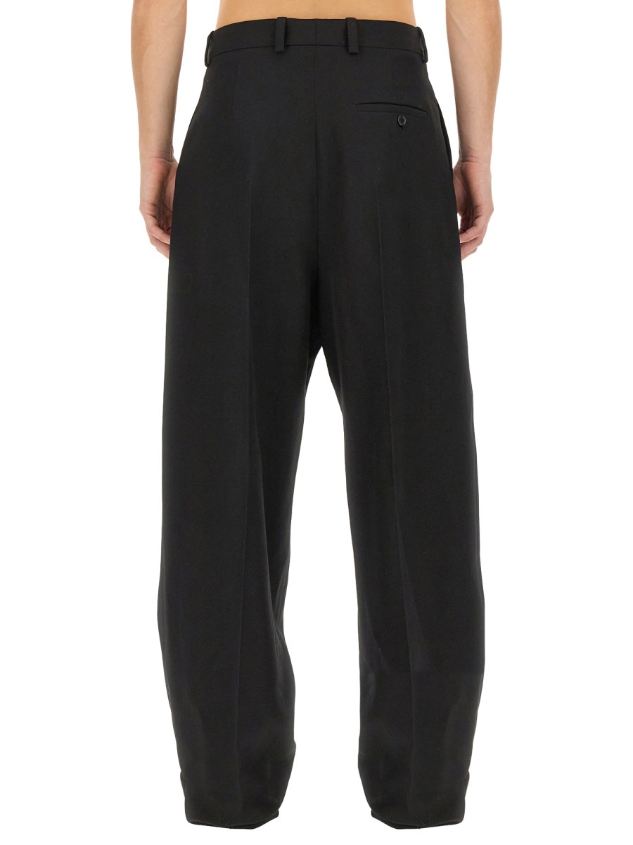 BALENCIAGA PANTALONE OVERSIZE IN LANA VERGINE