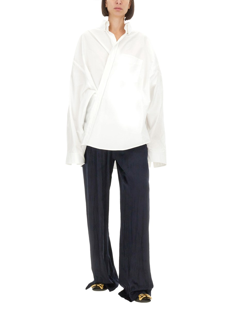 BALENCIAGA PANTALONE "PYJAMA" IN SETA