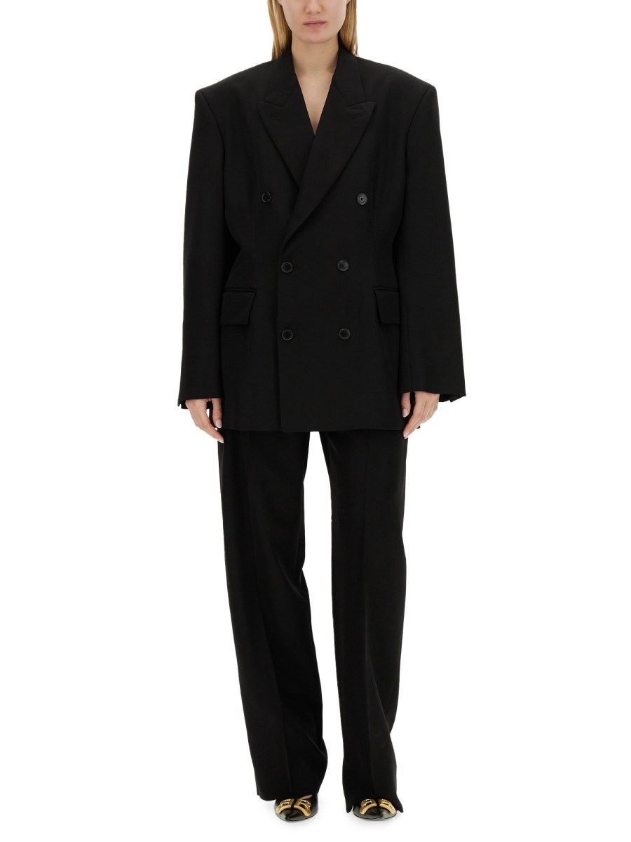 BALENCIAGA PANTALONI BAGGY TAILORED IN LANA