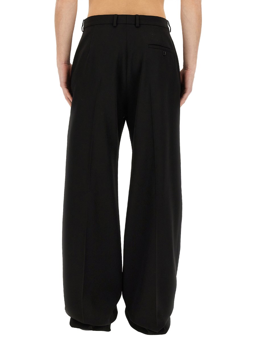BALENCIAGA PANTALONI TAILORED REGULAR FIT IN LANA